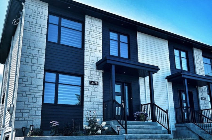Laminated PVC window Saint-Georges Beauce